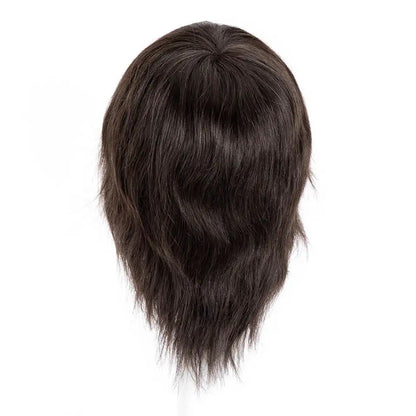 Full Cap Wig Durable Knotted Skin Wig High Quality Human Hair Wig Natural Hairline 100% Hand Tied Delicated Human Hair Wig